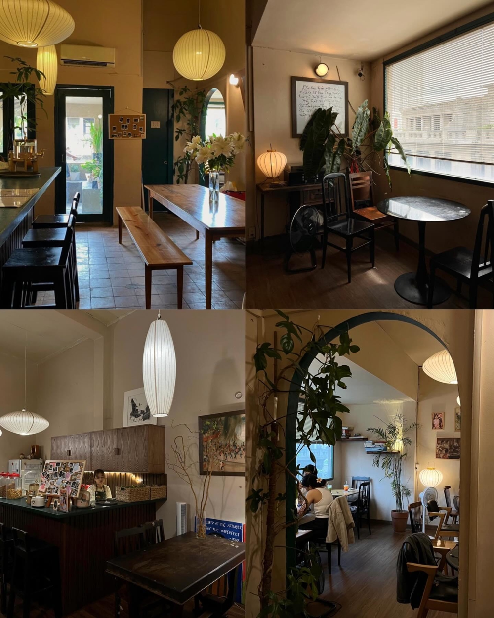 A peaceful creative hideout tucked inside an old apartment block